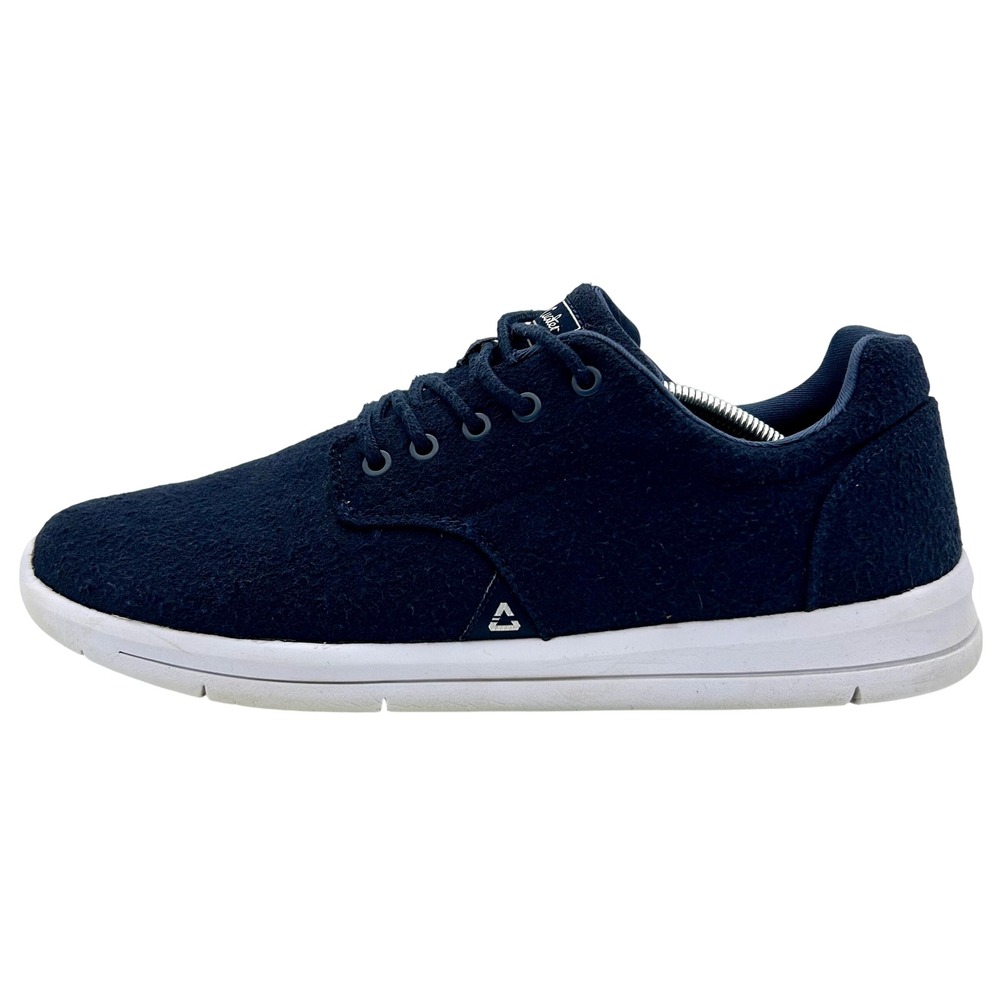 Cuater by Travis Mathews‎ The Daily Wool Shoes Mens 13 Navy Blue Sneakers 4MQ179